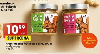 Biedronka Krem orzechowy Basia Basia, 210 g oferta
