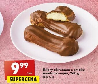 Biedronka Eklery z kremem o smaku śmietankowym, 260 g oferta