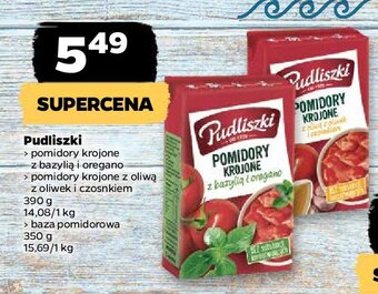 Netto Pomidory krojone z oliwą z oliwek i czosnkiem oferta