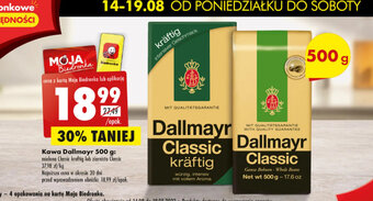 Biedronka Kawa Dallmayr 500 g oferta