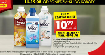 Biedronka Płyn do płukania tkanin Lenor 990 ml oferta