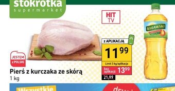 Stokrotka Pierś z kurczaka ze skórą 1 kg oferta