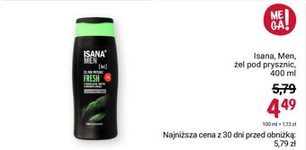 Rossmann Żel pod prysznic fresh 3w1 oferta