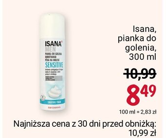 Rossmann Pianka do golenia oferta