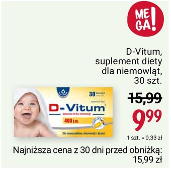 Rossmann Witamina d 400 j.m oferta