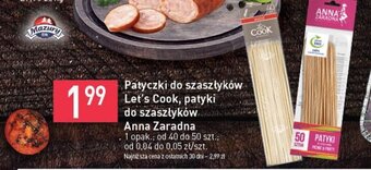 Stokrotka Patyczki do szaszłyków Let's Cook, patyki do szaszłyków Anna Zaradna oferta