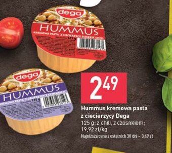 Stokrotka Hummus kremowa pasta z ciecierzycy Dega 125 g oferta