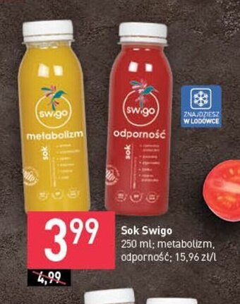 Stokrotka Sok Swigo 250 ml oferta