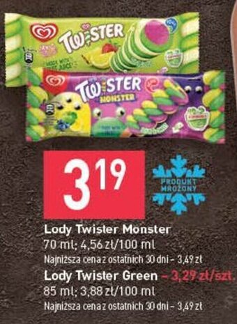 Stokrotka Lody Twister Monster 70 ml oferta