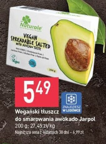 Stokrotka Wegański tłuszcz do smarowania awokado Jarpol 200 g oferta