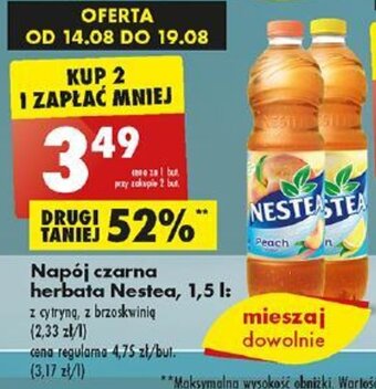 Biedronka Napój czarna herbata Nestea, 1,5 l oferta