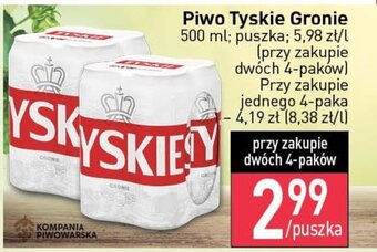 Stokrotka Piwo Tyskie Gronie 500 ml oferta