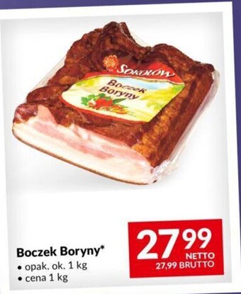 Makro Boczek Boryny 1kg oferta