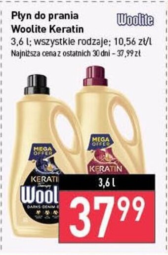 Stokrotka Płyn do prania Woolite Keratin 3,6 l oferta