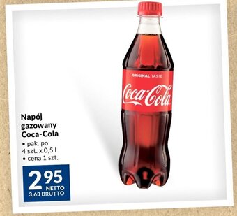 Makro Napój gazowany Coca-Cola 0,5 l oferta