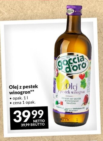 Makro Olej z pestek winogron** 1 l oferta