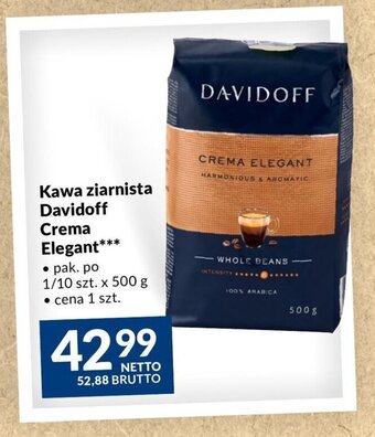 Makro Kawa ziarnista Davidoff Crema Elegant** 500 g oferta
