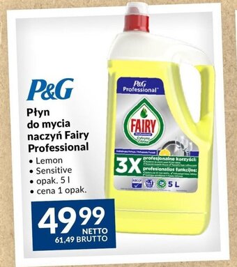 Makro Płyn do mycia naczyń Fairy Professional oferta