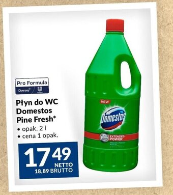 Makro Płyn do WC Domestos Pine Fresh* 2 l oferta