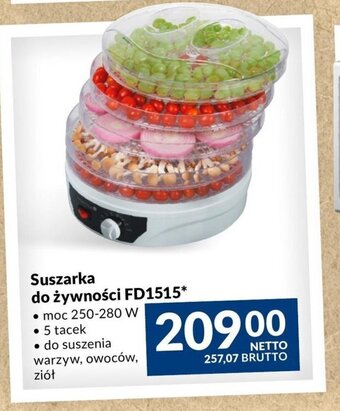 Makro Suszarka do żywności FD1515* oferta