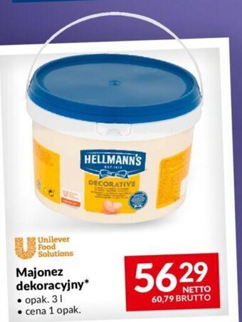 Makro Majonez dekoracyjny 3l oferta