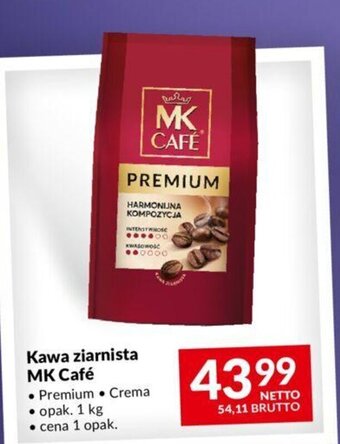 Makro Kawa ziarnista MK Café 1kg oferta