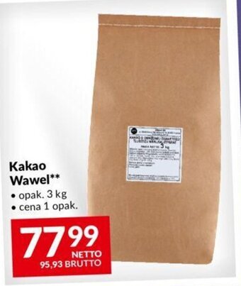 Makro Kakao Wawel 3kg oferta