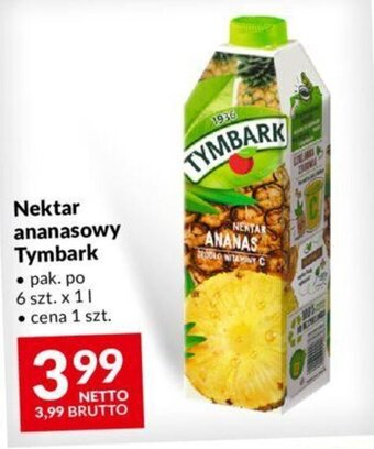 Makro Nektar ananasowy Tymbark 1l oferta