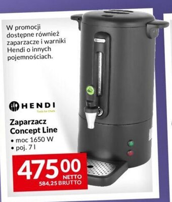 Makro HENDI Zaparzacz Concept Line poj. 7l oferta