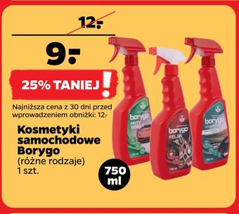 Netto Kosmetyki samochodowe borygo oferta