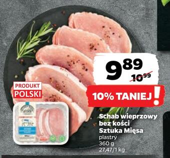 Schab wieprzowy bez kości sztuka mięsa