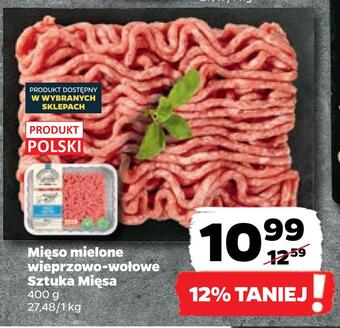 Netto Mięso mielone wieprzowo-wołowe sztuka mięsa oferta