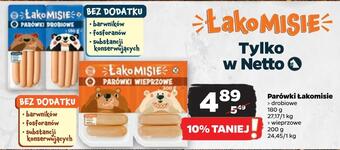 Netto Parówki łakomisie oferta