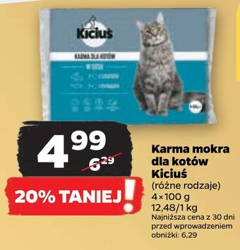 Netto Karma mokra kiciuś oferta
