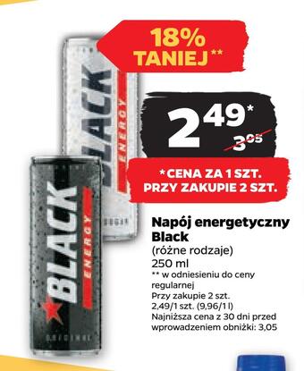Netto Napój energetyczny black oferta