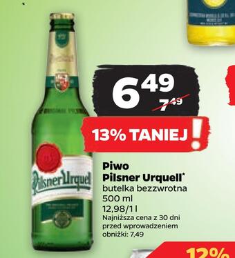 Netto Piwo pilsner urquell oferta