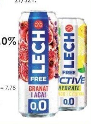 Frac Lech free piwo bezalkoholowe marakuja i melon 500 ml oferta