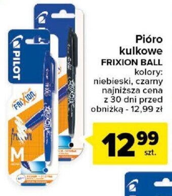 Pióro kulkowe FRIXION BALL PILOT