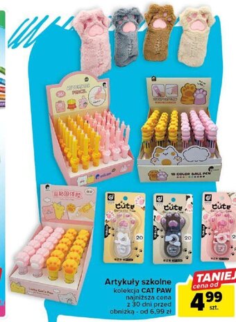 Carrefour Artykuły szkolne kolekcja CAT PAW oferta