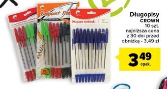 Carrefour Długopisy CROWN 10szt. oferta
