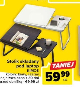 Carrefour Stolik składany pod laptop KIMOS oferta