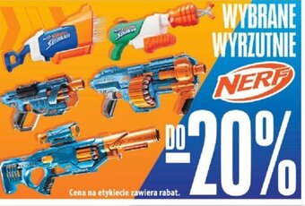 Carrefour WYBRANE WYRZUTNIE NERF oferta