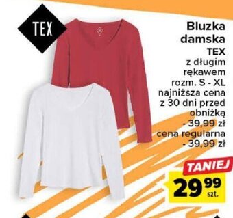 Carrefour Bluzka damska TEX oferta