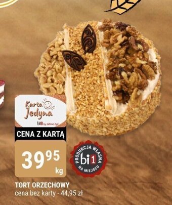 bi1 TORT ORZECHOWY 1 kg oferta