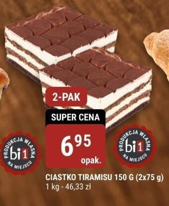 bi1 CIASTKO TIRAMISU 150 G oferta