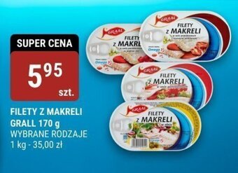 bi1 FILETY Z MAKRELI GRALL 170 g oferta