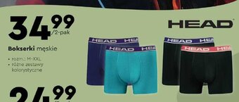 Biedronka HEAD Bokserki męskie 2-pak oferta