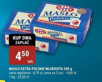 bi1 MASŁO EXTRA POLSKIE MLEKOVITA 200 g oferta