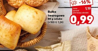 Kaufland Bułka twarogowa 80 g oferta