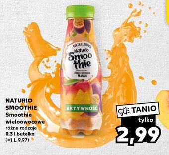 Kaufland NATURIO SMOOTHIE Smoothie wieloowocowe 0,3 l oferta